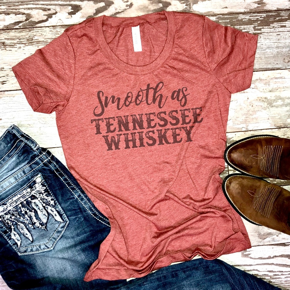 Smooth as Tennessee Whiskey country song shirt